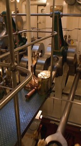 Waverley is powered by her remarkable triple expansion steam engine which delivers 2,100 horsepower. Steam is produced in two boilers by burning marine gas oil (similar to diesel). Steam passes from the boilers to the engine and expands through three cylinders of increasing size – high pressure, medium pressure, and low pressure – extracting energy at each stage. This step-by-step expansion makes the engine more efficient. Each cylinder drives a piston, which moves up and down, turning the massi