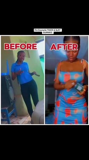 Thick & Slay Hip & Butt Gummies | Gain Weight at the Right Place