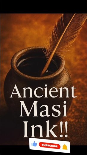 Magical Masi ink #facts #historyfacts #masiink