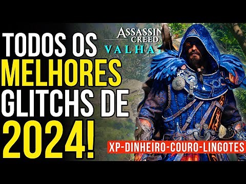 TODOS OS MELHORES GLITCHS QUE FUNCIONAM EM ASSASSIN´S CREED VALHALLA 2024!