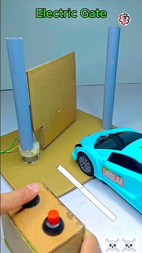 electric gate making || automatic gate banaen #project #motor ‪@Techbhoora‬ #shorts