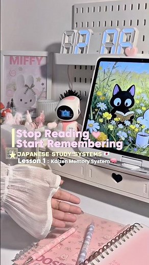 Kaizen memory system🧠Lesson 1📚 #studytips #studytok #shorts
