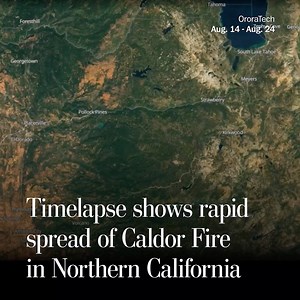 25K views · 266 reactions | The Caldor Fire is one of nearly 90 large blazes in the U.S. Fires in California have destroyed around 2,000 structures and forced thousands to evacuate while also blanketing large swaths of the West in unhealthy smoke. Climate change has made the West warmer and drier in the past 30 years and will continue to make the weather more extreme and wildfires more destructive, according to scientists. | Washington Post | Facebook
