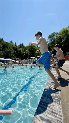 3.6K views · 23 reactions | Might as well - Jump into the cool embrace of one of our swimming pools. - It’s sunny, it’s 80 degrees, and you might as well. - Head to the link in our to grab your Daycation Ticket! https://www.smuggs.com/pages/summer/water/daycation.php | Smugglers' Notch Resort | Facebook