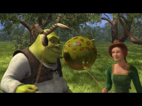 Shrek infla un sapo