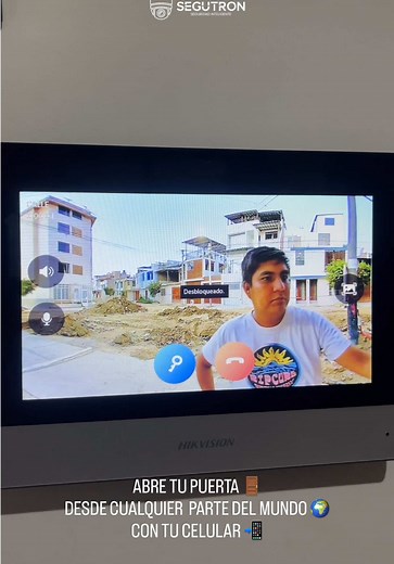 Instalación de videoportero IP y configuración de App Lock