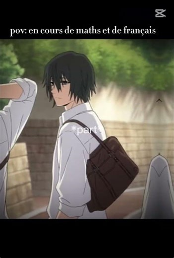 Pov moi en cours de maths et de français