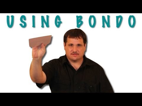 Tips For Applying and Block Sanding Bondo