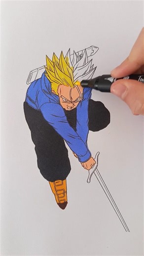 satysfying Trunks drawing