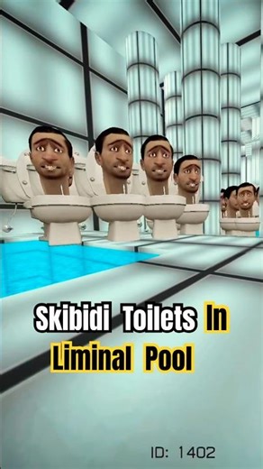 Skibidi Toilets In Limininal Pool | Nextmod #gmod #skibiditoilet #garrysmod #fyp