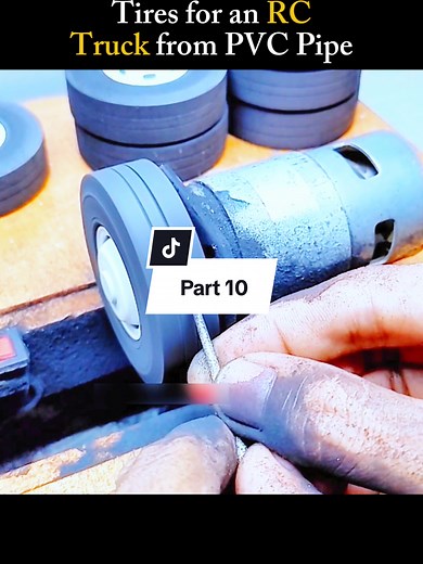 DIY PVC Pipe Tires for RC Trucks