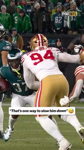 He needs a new mouthguard 😳 | NFL on FOX