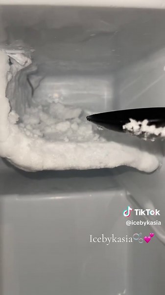 Delicious Freezer Frost Icee Eating Experience