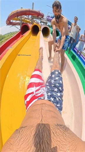 Bella Ciao Playground Parkour Water Sliding Pov