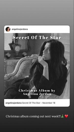 NEW POST by Angelina Jordan: Christmas album release #angelinajordan #reaction #new #viral #fyp #wow
