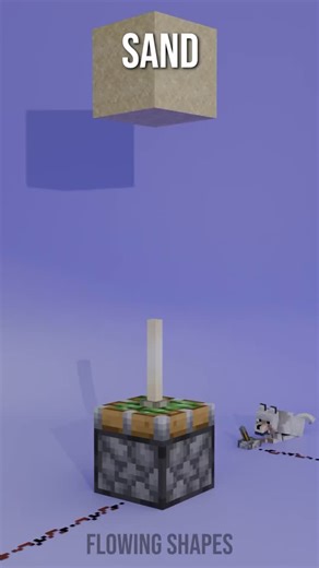 Piston vs ??? #Minecraft #animation #blender #satisfying #simulation | Flowing Shapes