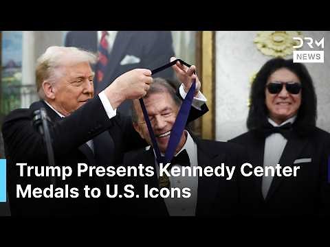 FULL: Trump Honors George Strait & Michael Crawford at Kennedy Center Medal Presentation | AC1G