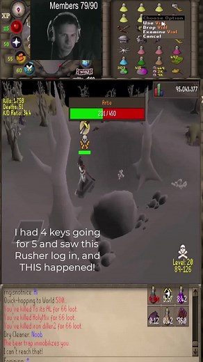 I was Going for my last key When I found This #osrs #runescape #oldschoolrunescape