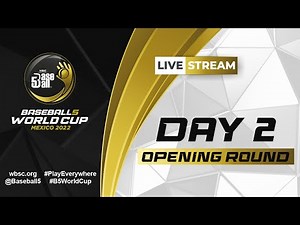 LIVE | Baseball5 WorldCup Day 2 | Field 1 - Opening Round