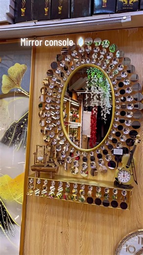 Stylish Kitchen Decor Ideas: Mirror Console Inspiration