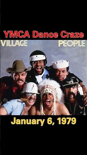 The Village People show the world their YMCA dance on TV #music #villagepeople #dance #musichistory