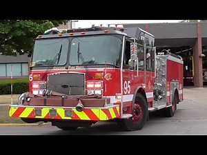 Chicago Fire Dept. *NEW* Engine 95 Responding