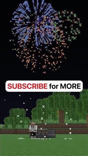 Epic fireworks crafter in Minecraft