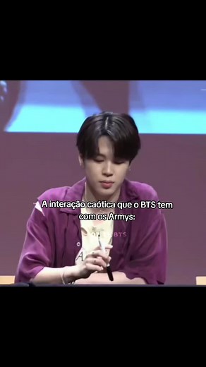 Interações divertidas entre BTS e Armys