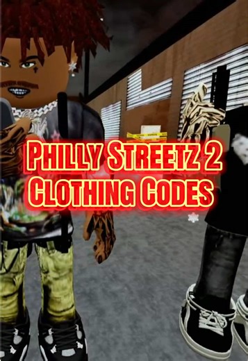 Philly Streetz 2 Clothing Codes #roblox #phillystreetz2 #import #clothing #fyp