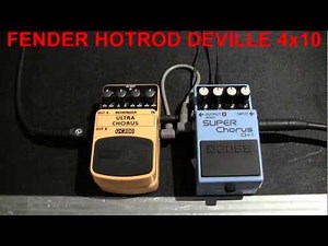 BOSS CH-1 VS. Behringer UC200 Chorus Pedal