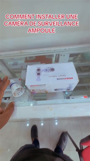 Comment installer une caméra de surveillance ampoule