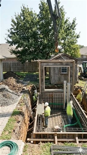 I Built a Hidden Nuclear Bunker Under My Backyard — Full Construction Timelapse ☢️🏡
