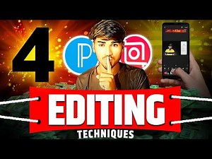 Top 4 FREE Editing Tricks for 2024 | Easy InShot & PixelLab Tips