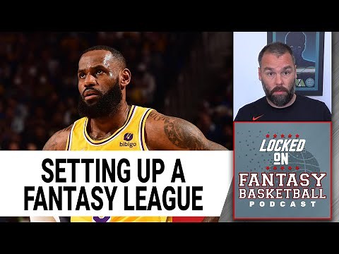 How To Set Up A NBA Fantasy Basketball League | All The Settings