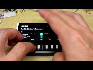 KORG monotron (mod.) with CdS