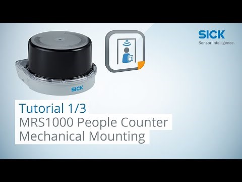 Tutorial MRS1000 PeopleCounter (Part 1 of 3): How-to-Setup | SICK AG