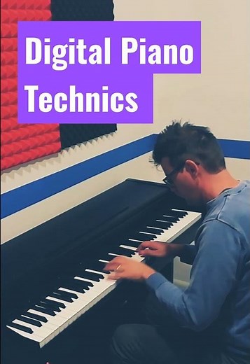 Electric Piano 🎹 on Digital Piano Technics Px73