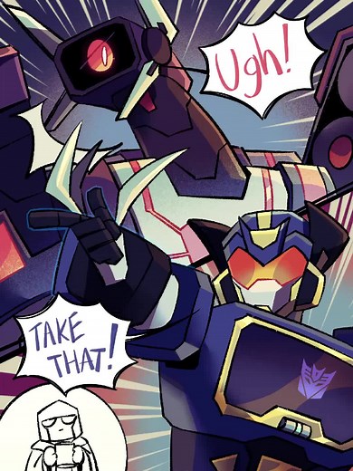 Transformers: Soundwave vs. Shockwave Showdown