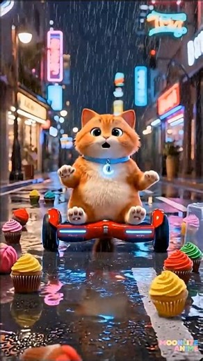 Cute Kitten Ruins Birthday Cake 😹 | Funny Cat Cake Fail#shorts #funny #cat