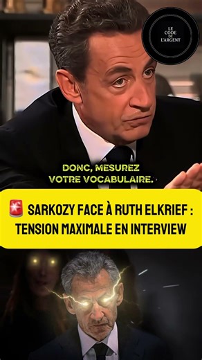🚨 Sarkozy face à Ruth Elkrief : tension maximale en interview. #shorts #france #nicolassarkozy