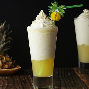 616K views · 1.6K reactions | Pineapple Ice Cream Float  Recipe: https://tasty.co/recipe/pineapple-ice-cream-float | Tasty | Facebook