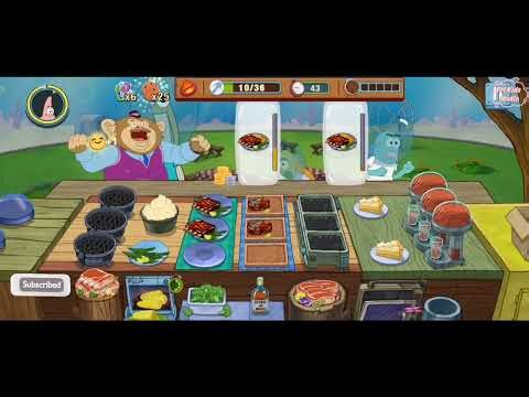 Spongebob Squarepants Get Cooking Sandys BBQ Level 58