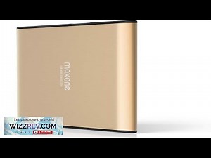 Maxone 320GB Ultra Slim Portable External Hard Drive HDD USB 3.0 Compatible Review