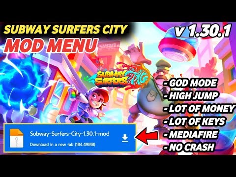 Subway Surfers City Mod Apk | Subway City Mod Menu
