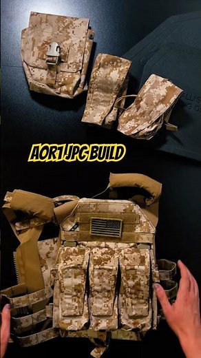 Devgru style AOR1 JPC plate carrier setup using Cootac Gear