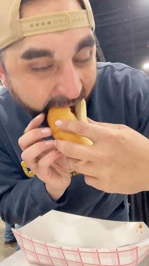 12K views · 214 reactions | The Goat BBQ sandwich is a must have at the Pennsylvania Farm Show | The Official People's Morning Show | Facebook