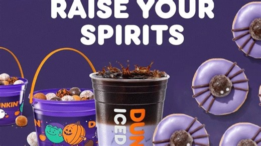 You can be a DunKing for Halloween; Dunkin’ has costume on holiday menu