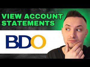 How To View Statement Of Account In BDO Online (2024) - FULL GUIDE!