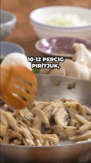 Keresed a tökéletes gomba mártást? Van egy jó receptünk. | Mindmegette.hu