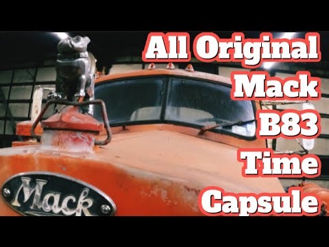 Vintage rust free Mack B Model tractor. Local truck. Rare condition. Cummins power, does it run??